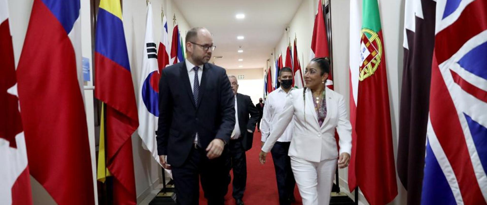 Konsultacje wiceministra Marcina Przydacza w Panamie