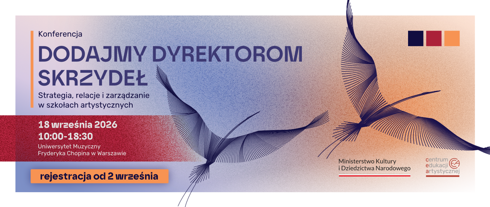 Ruszyły zapisy na konferencję „Dodajmy dyrektorom skrzydeł”