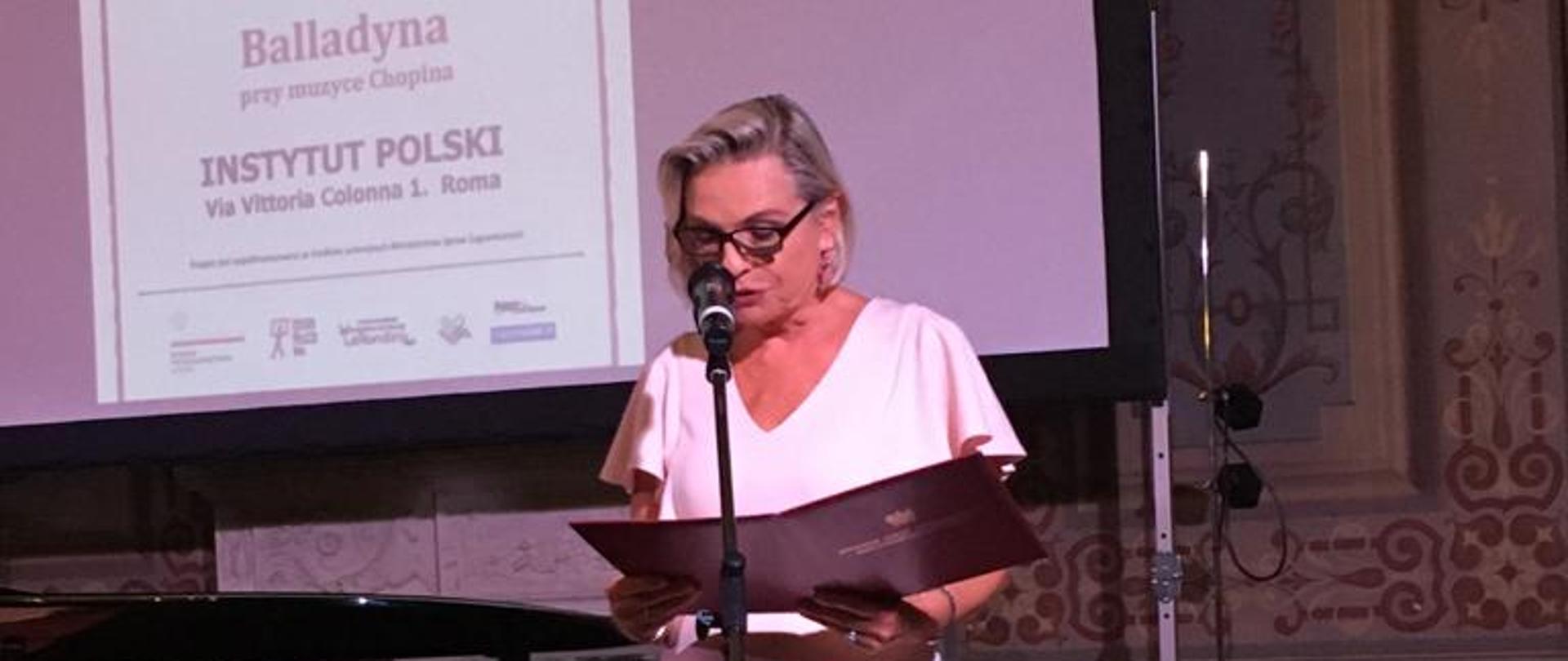 Ambasador RP w Rzymie Narodowe Czytanie