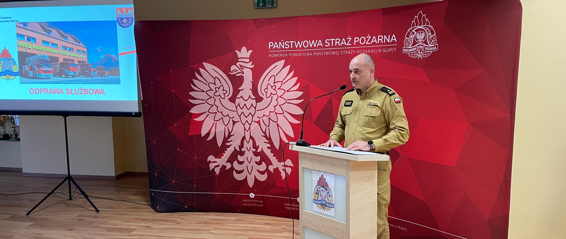 Komendant przedstawia podsumowanie za 2024 rok