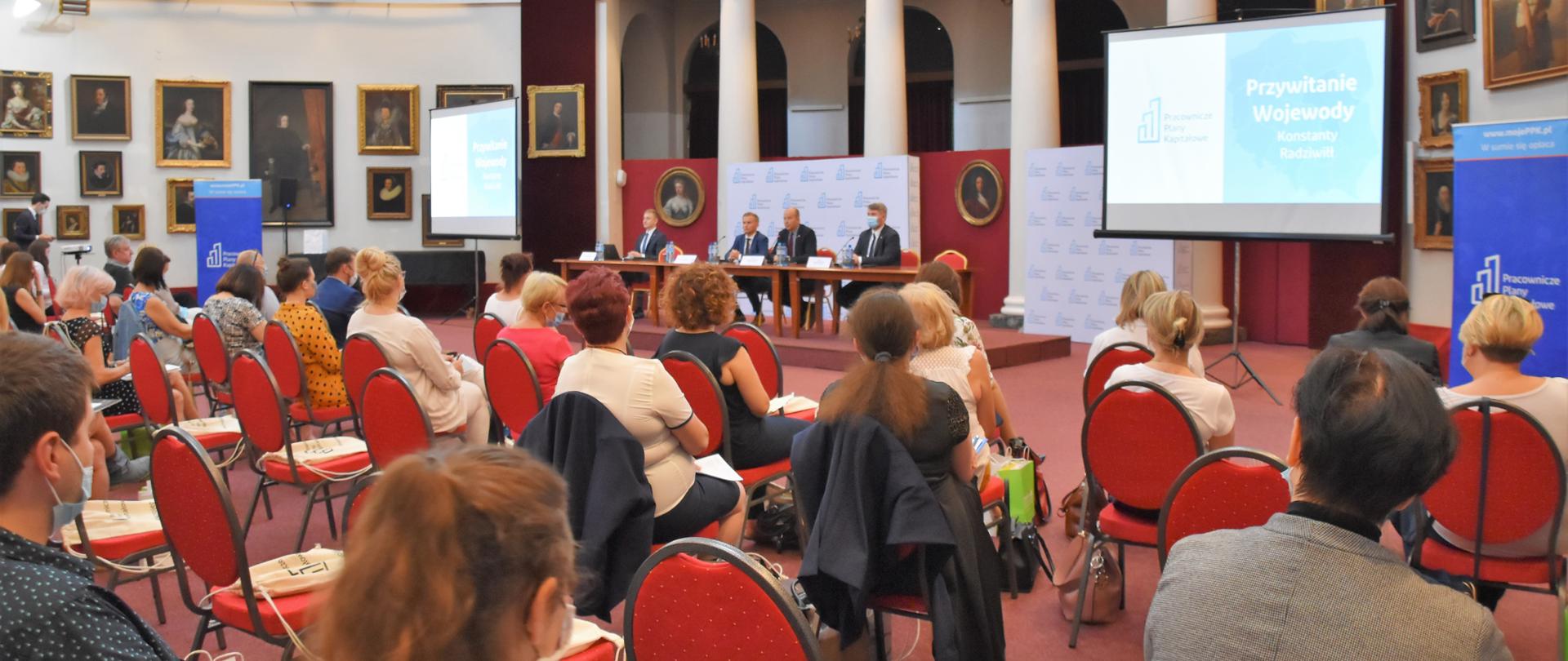 Konferencja regionalna dotycząca Pracowniczych Planów Kapitałowych.