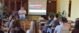 Warsztaty profilaktyczne dla uczniów w IV Liceum Ogólnokształcącym im. B. Chrobrego w Bytomiu