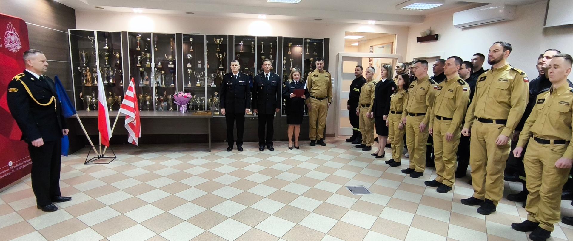 Pożegnanie ze służbą st.ogn. Sławomira Dymowicza (20.02.2026 r.)