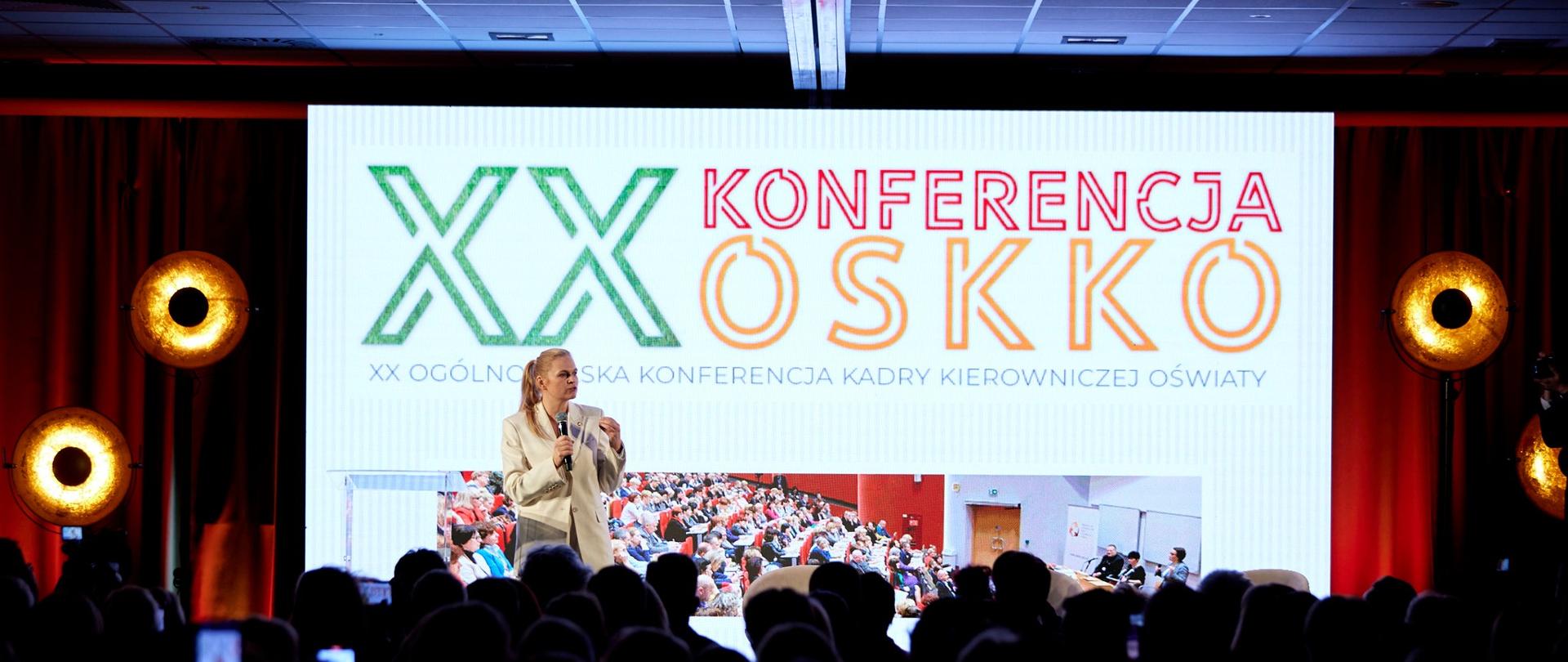 Udział Minister Barbary Nowackiej w XX Konferencji Kadry Kierowniczej Oświaty