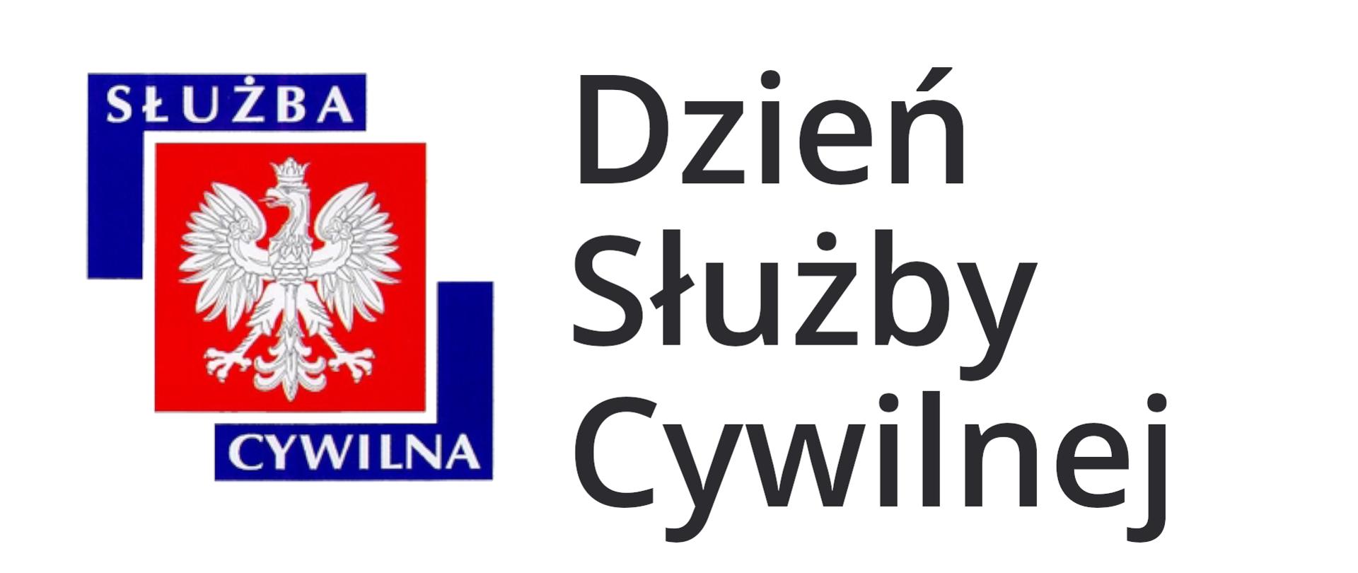 Ilustracja przedstawia baner z logo Służby Cywilnej po prawej stronie i napisem po prawej Dzień Służby Cywilnej