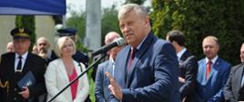 Na zdjęciu Józef Ramlau – Wicewojewoda Kujawsko–Pomorski podczas okolicznościowego przemówienia