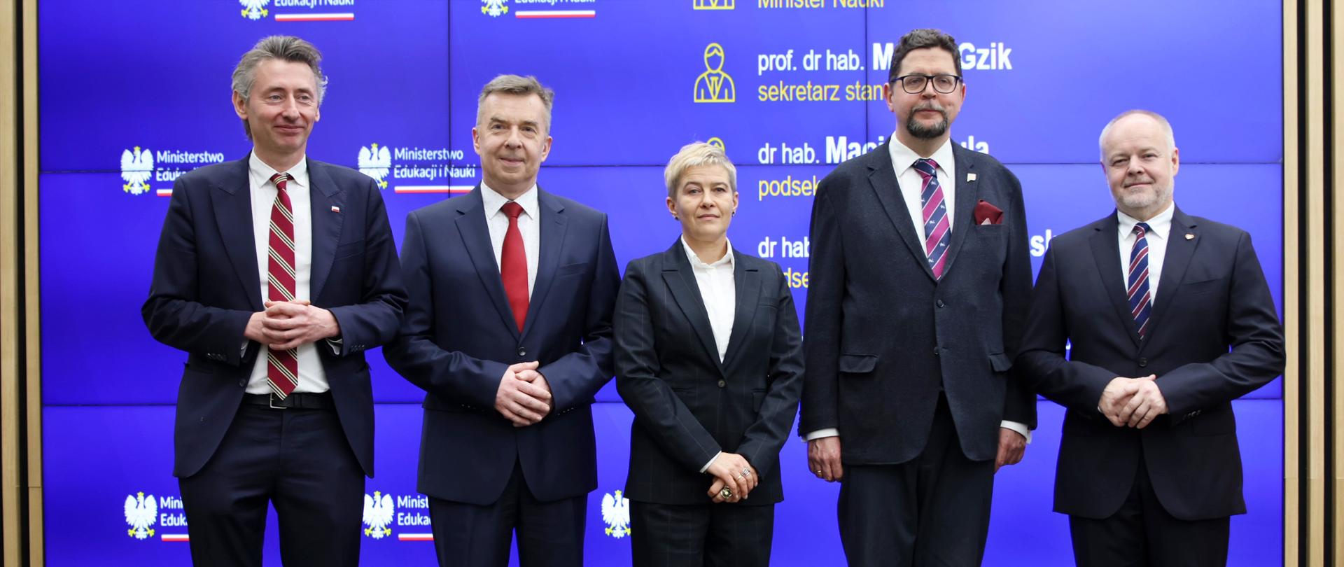 Nowi wiceministrowie w resorcie nauki 