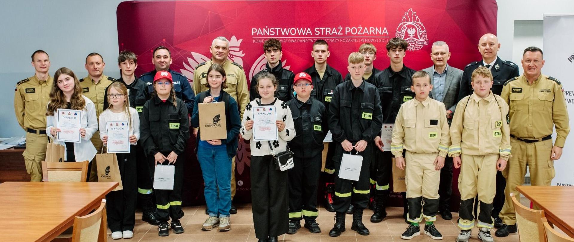 W dniu 8 kwietnia 2026 r. odbyły się eliminacje powiatowe Ogólnopolskiego Turnieju Wiedzy Pożarniczej „Młodzież zapobiega pożarom”. W tegorocznej edycji udział wzięło 39 uczestników, którzy rywalizowali w trzech grupach wiekowych.