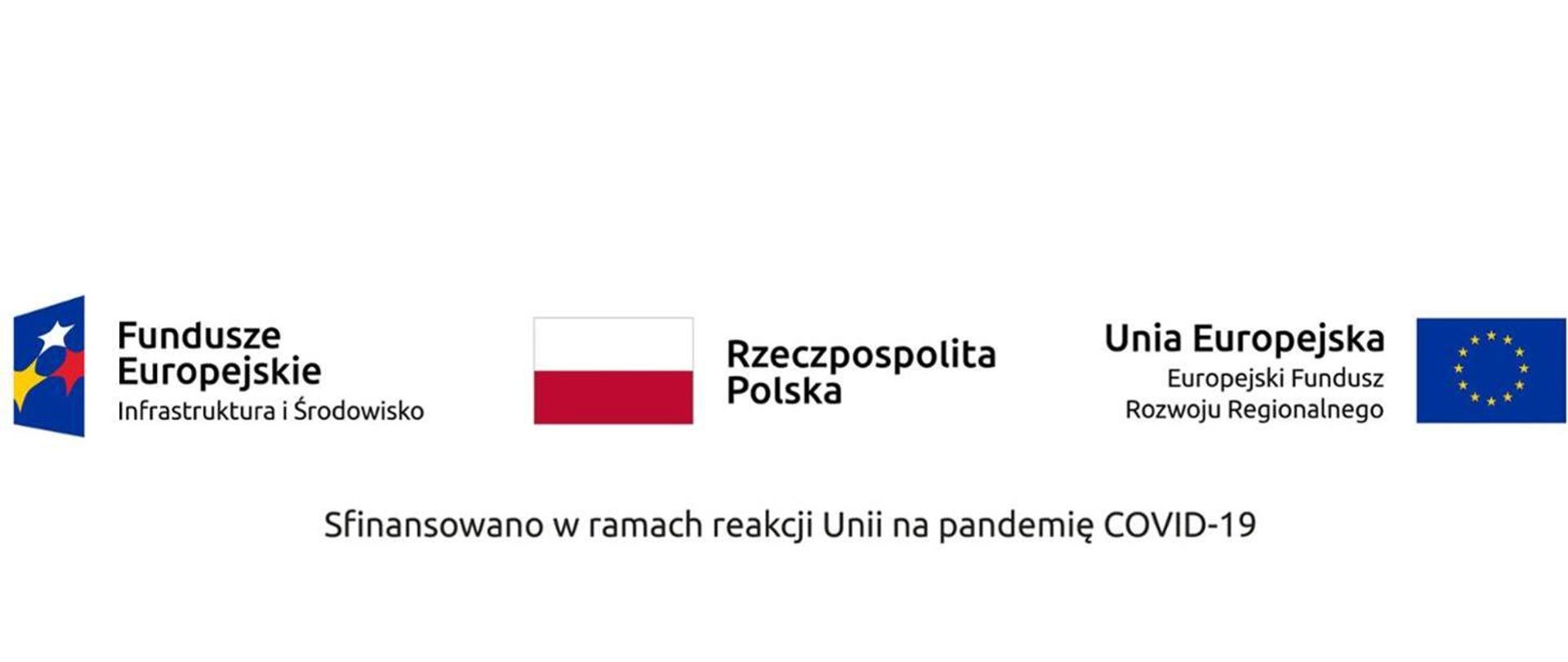 logotypy Fundusze Europejskie Rzeczpospolita Polska Unia Europejska