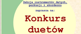 Konkurs duetów
