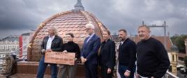 Dach Teatru Słowackiego odzyskał dawny blask. Ponad 20 mln zł z Funduszy Europejskich na modernizację Teatru, fot. Bartek Barczyk