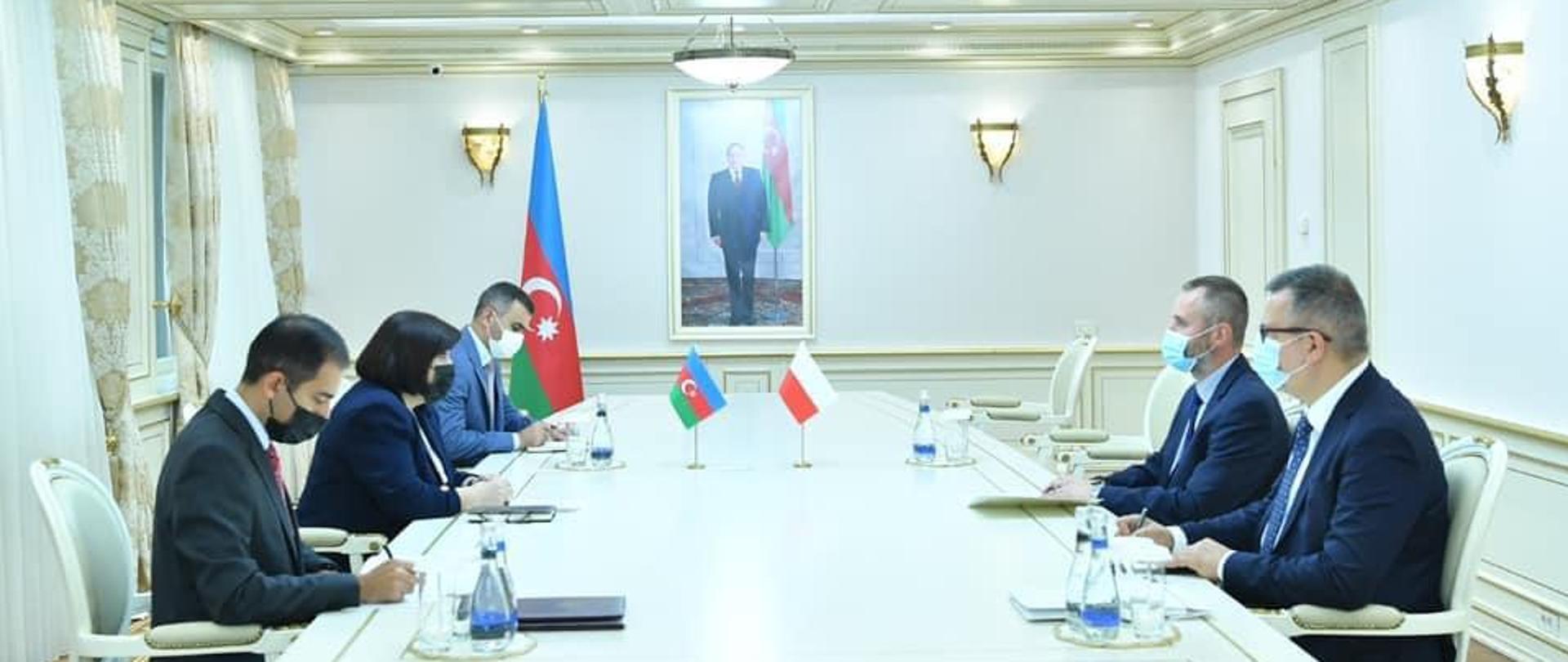 Spotkanie z przewodniczącą azerbejdżańskiego Parlamentu