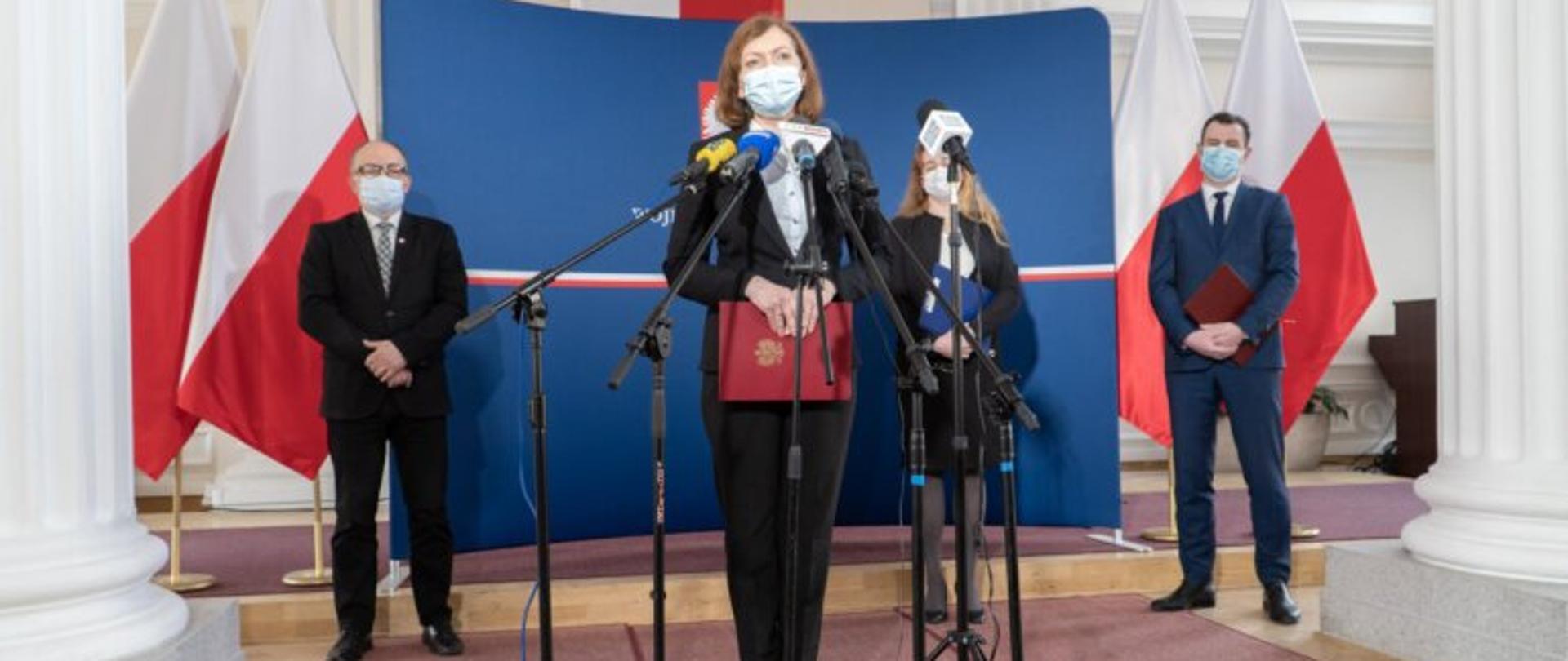 Konferencja prasowa wojewody