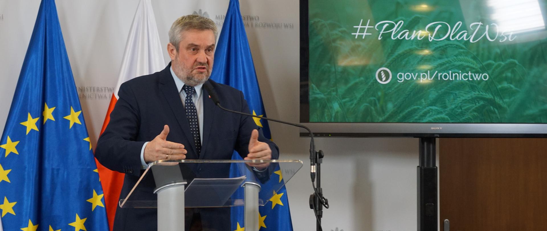 Konferencja prasowa MRiRW - Podsumowanie 2018 roku i plany na 2019