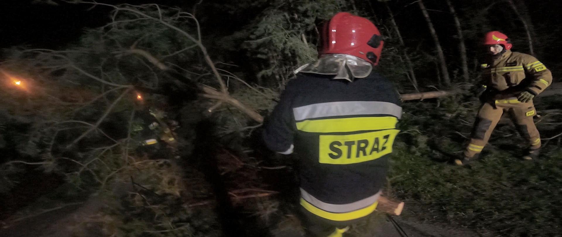 Skutki wichury nad powiatem ostrowieckim