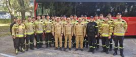 Komendant Wojewódzki PSP z kadetami
