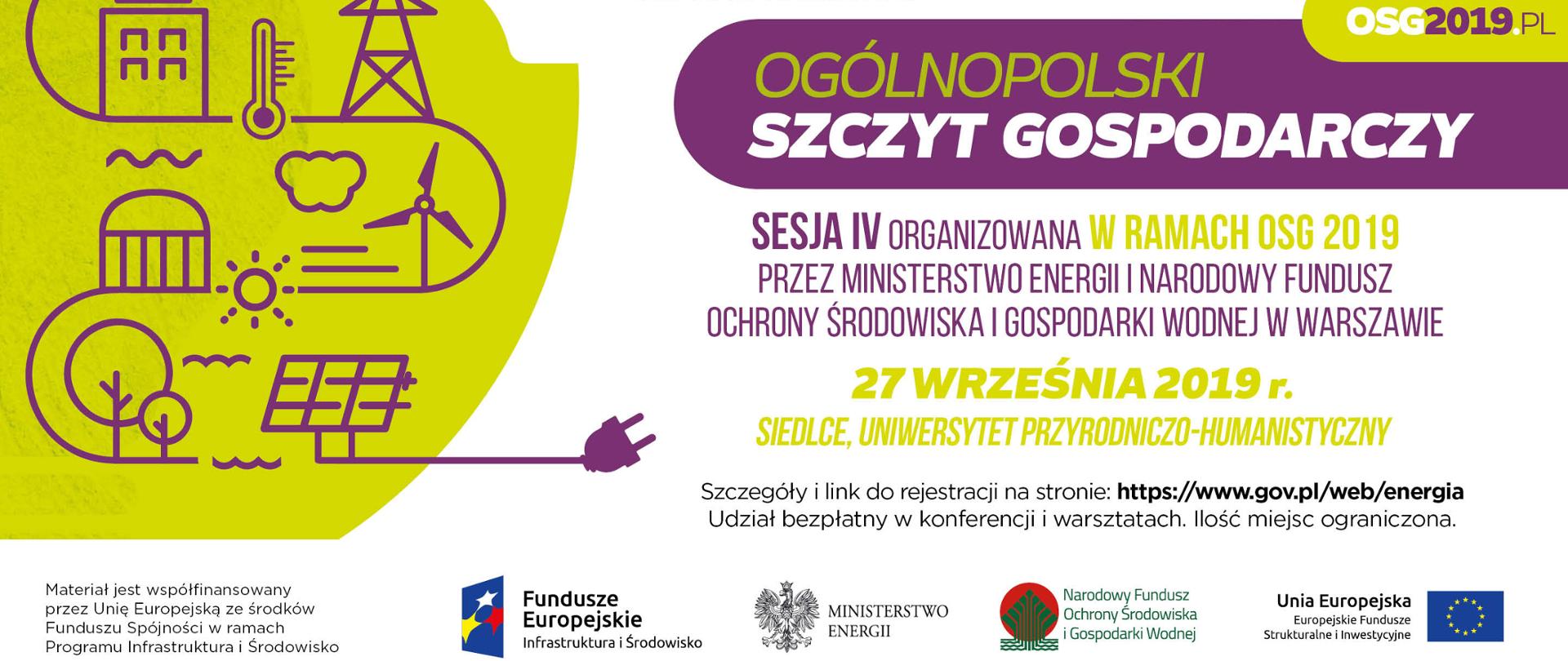 Ogólnopolski Szczyt Gospodarczy 2019