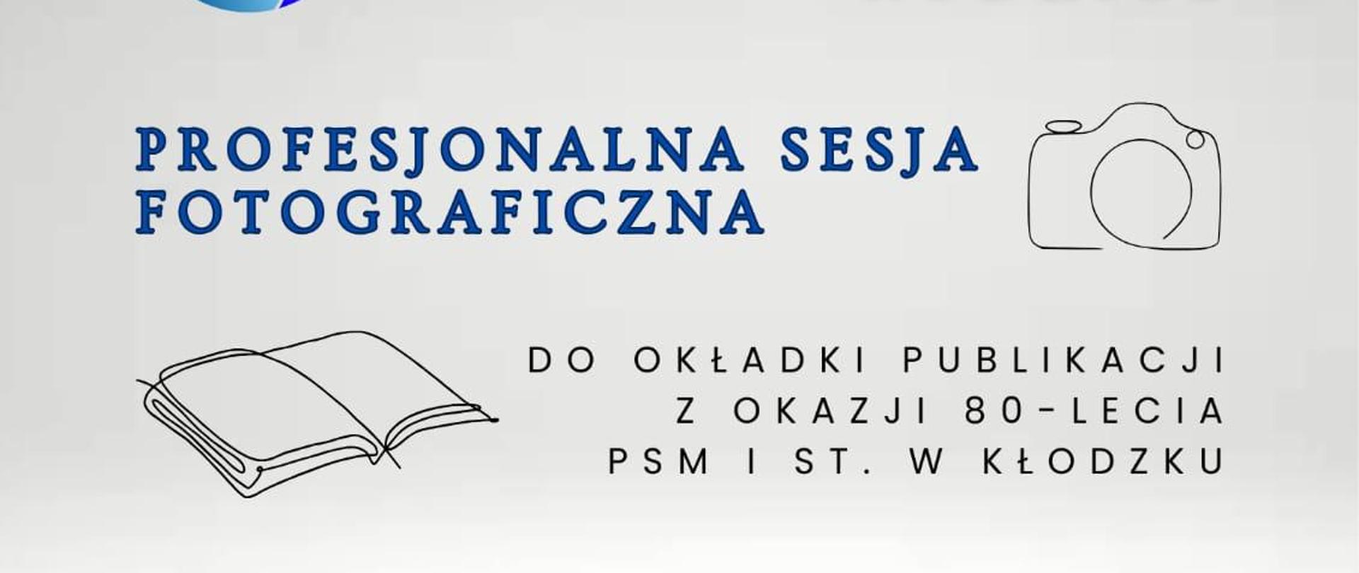 Plakat na jasnym tle z szczegółową informacją tekstową dotyczącą zrobienia wspólnego zdjęcia społeczności szkolnej w dniu 28 maja 2025