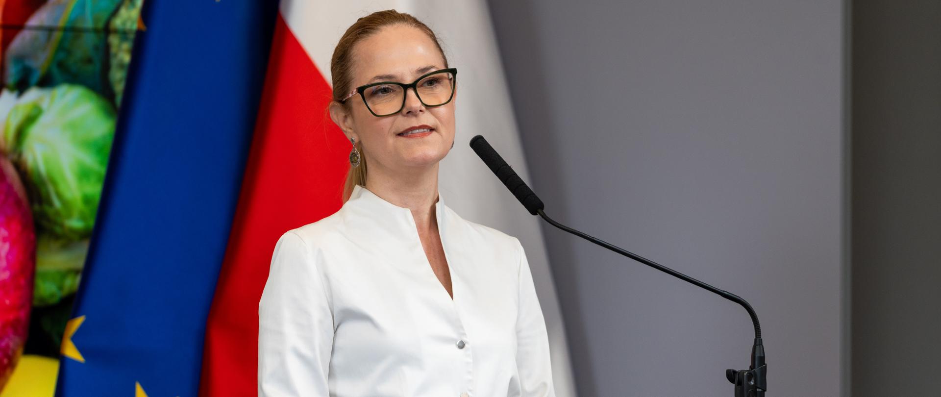 Na zdj. wiceminister zdrowia Katarzyna Kęcka