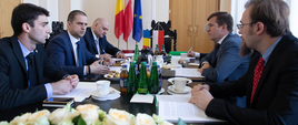 Spotkanie Pana Ministra Witolda Bańki z Ministrem Turystyki Rumunii Panem Bogdanem Gheorghe Trifem
