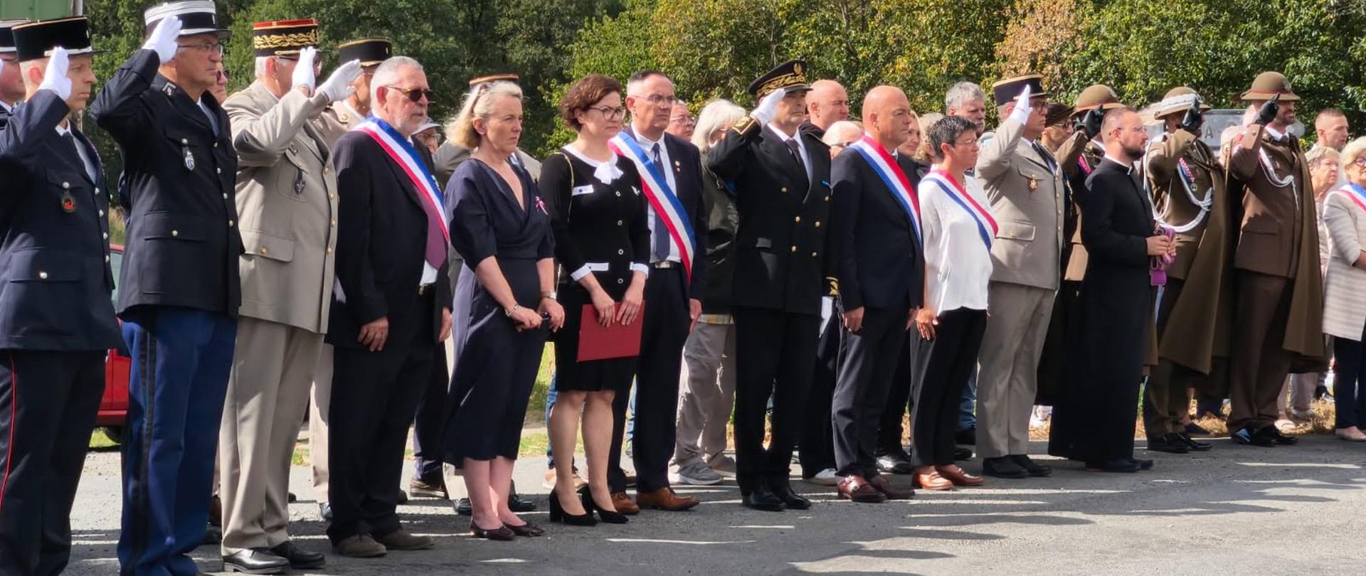 La Fontenelle - uroczystość upamiętniająca żołnierzy Samodzielnej Brygady Strzelców Podhalańskich