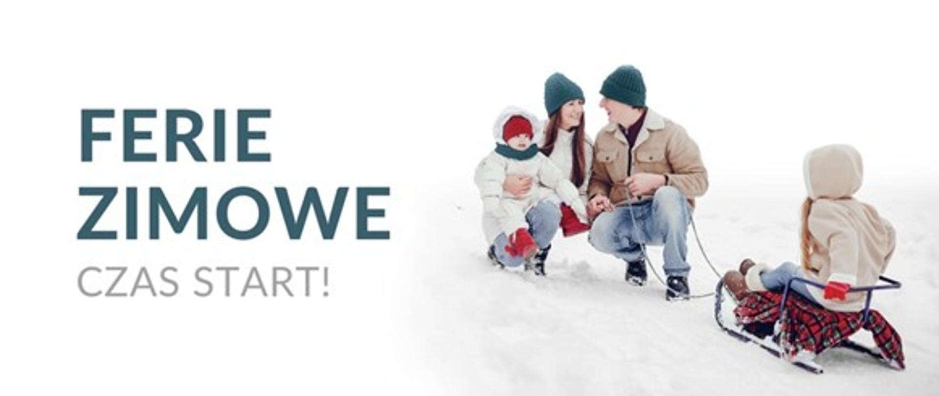 Ferie zimowe 15-28 stycznia 2024 r.