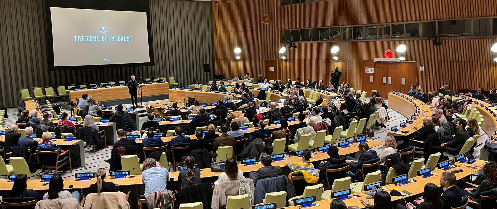 Zone of Interest - screening w ONZ