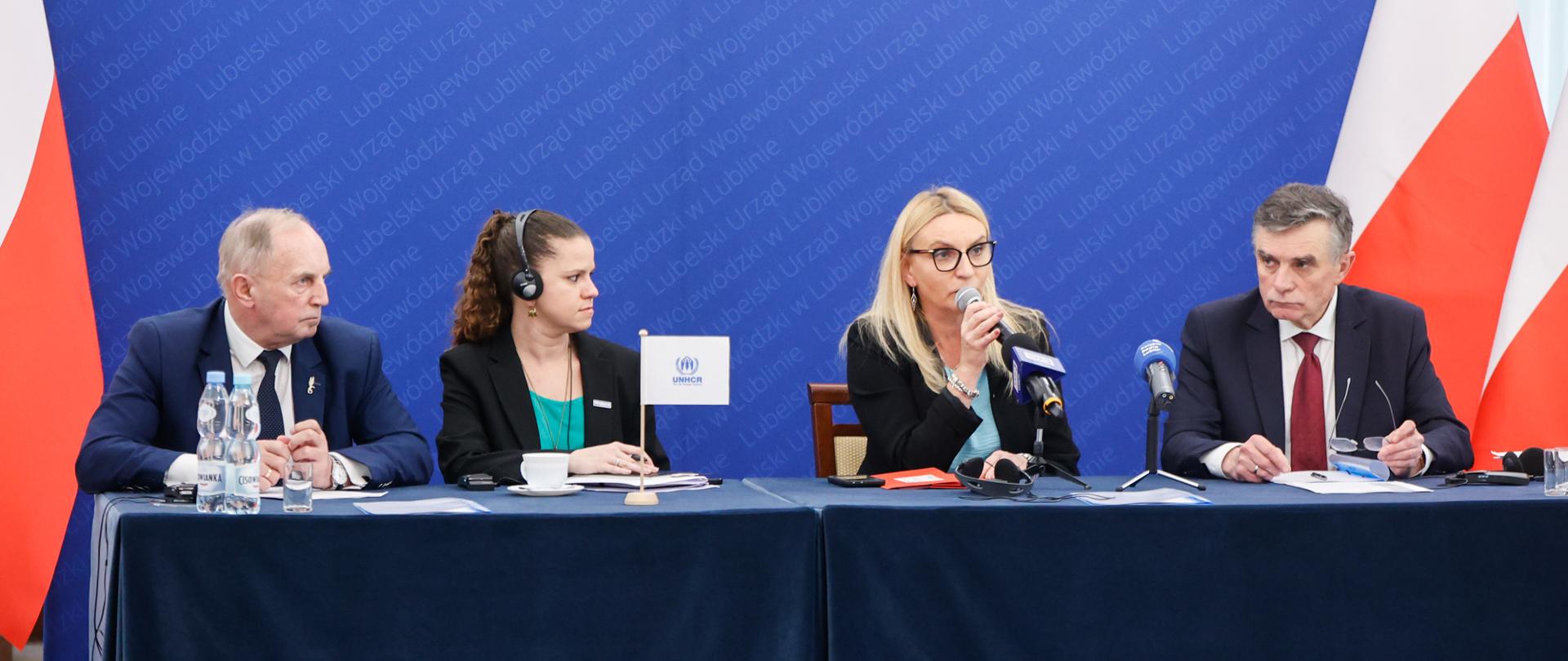 Spotkanie koordynacyjne poświęcone pomocy uchodźcom w województwie lubelskim