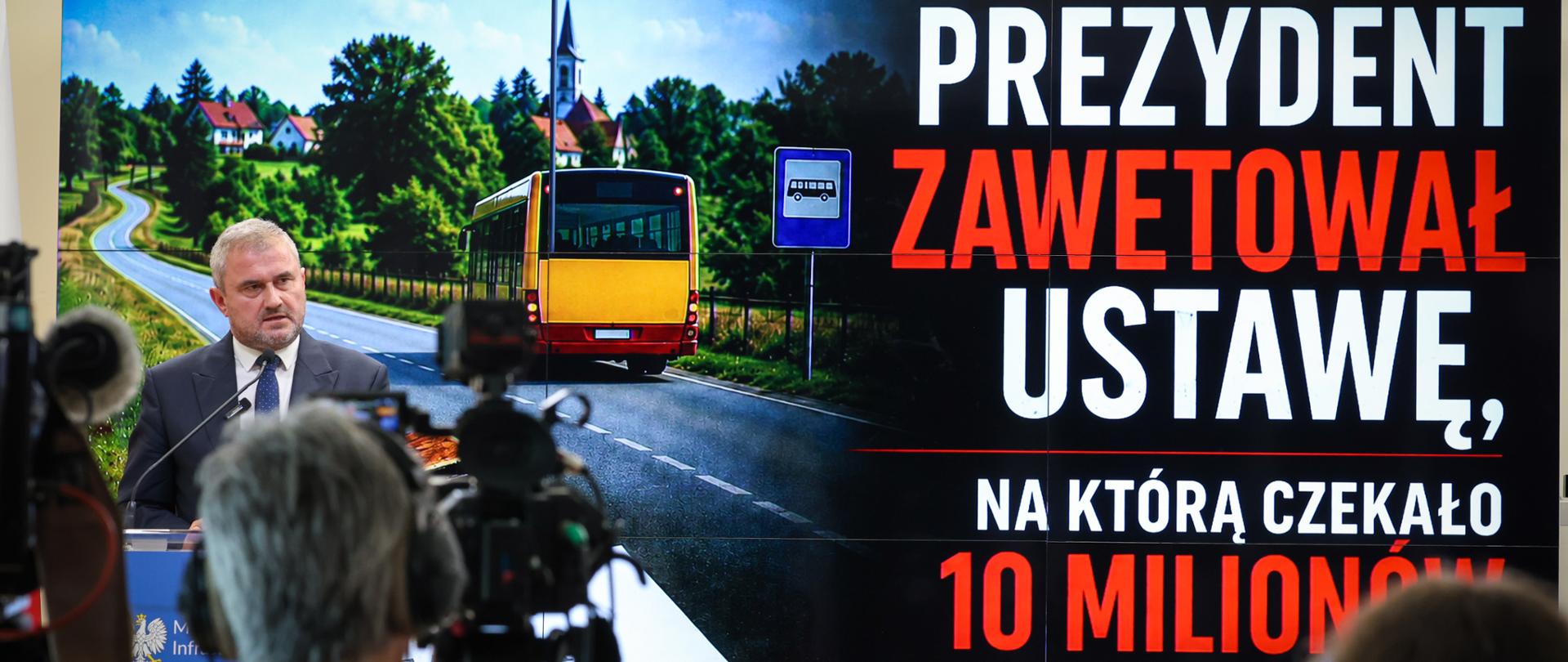 Weto wobec reformy systemu organizacji transportu publicznego. 10 milionów Polaków straci szansę na lepszą komunikację