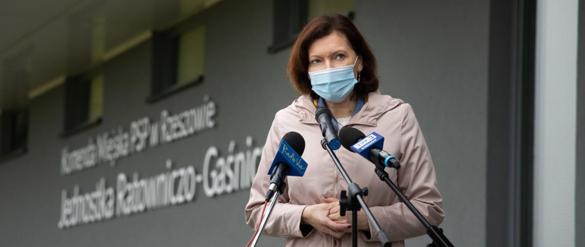 Uroczyste otwarcie jednostki ratowniczo-gaśniczej w Rzeszowie