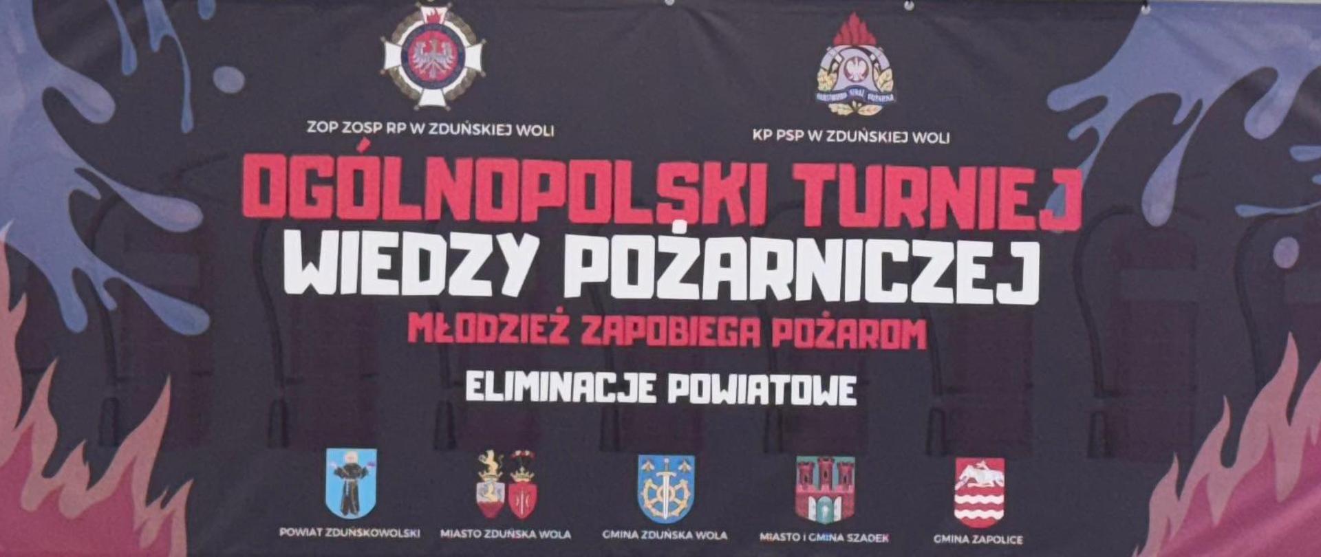 Eliminacje Powiatowe Ogólnopolskiego Turnieju Wiedzy Pożarniczej 2024