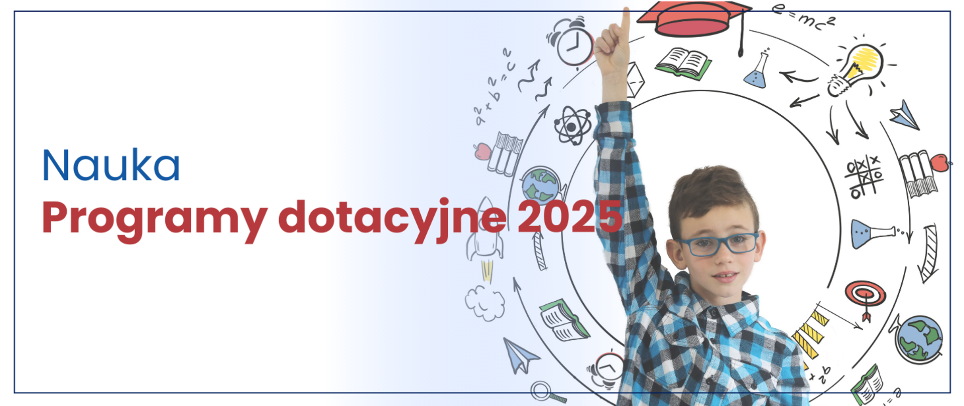 grafika z napisem programy dotacyjne 2025