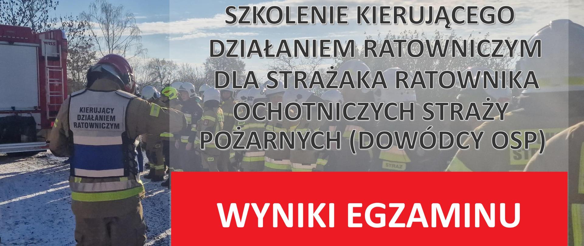 Wyniki egzaminu