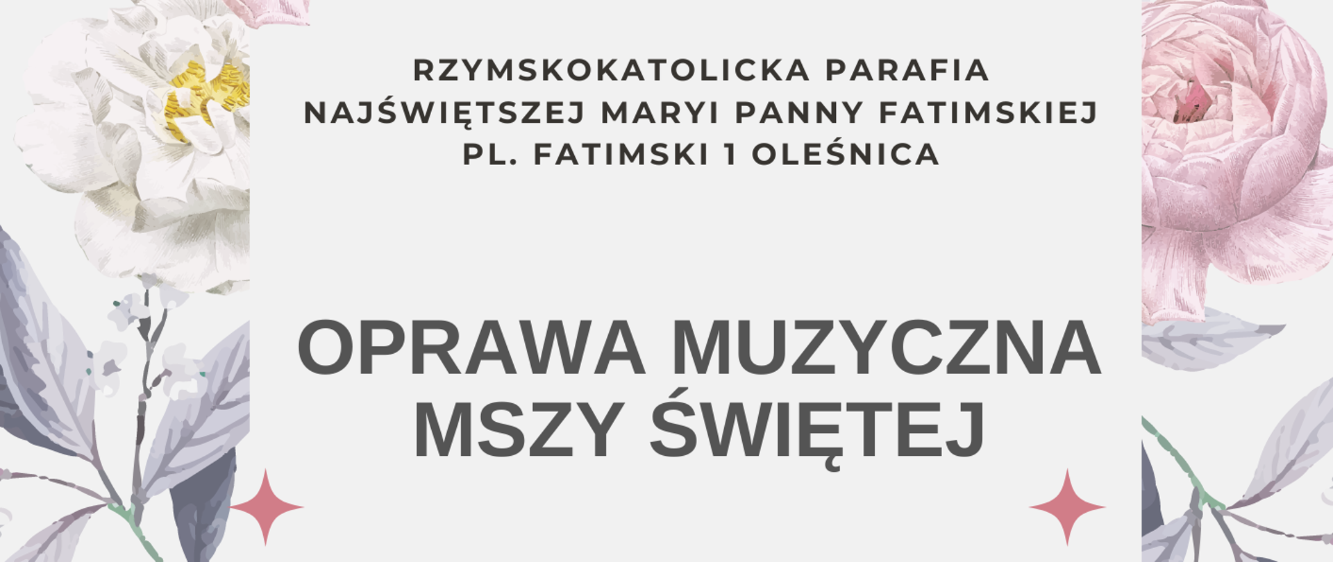 oprawa muzyczna mszy świętej