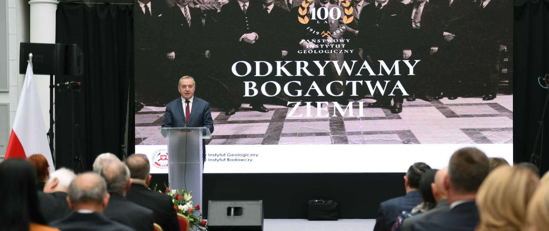 Minister Kowalczyk w PIGu