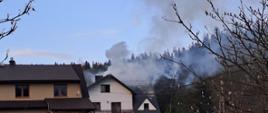 Pożar domu w Sieniawie