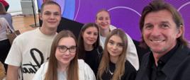 Wspólne zdjęcie z Karolem Okrasą