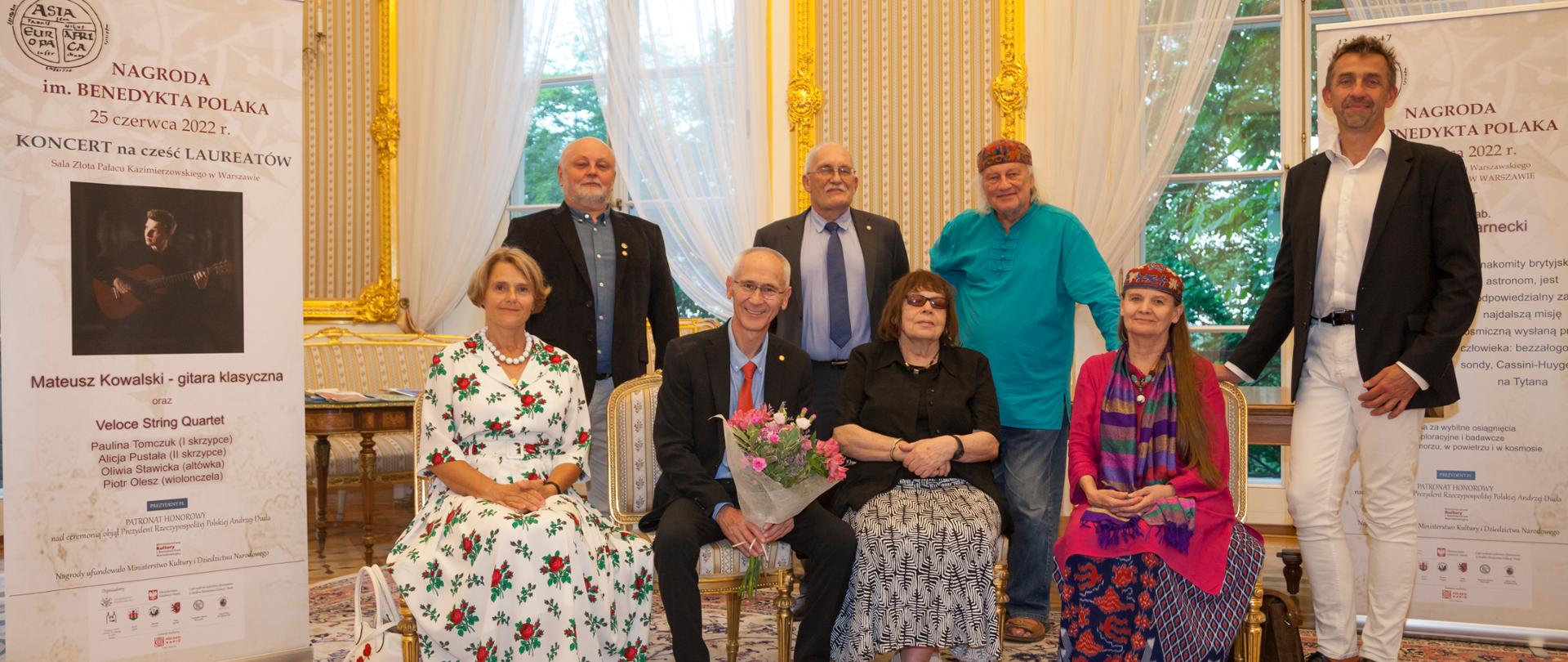 The winners of the Benedict the Pole Award