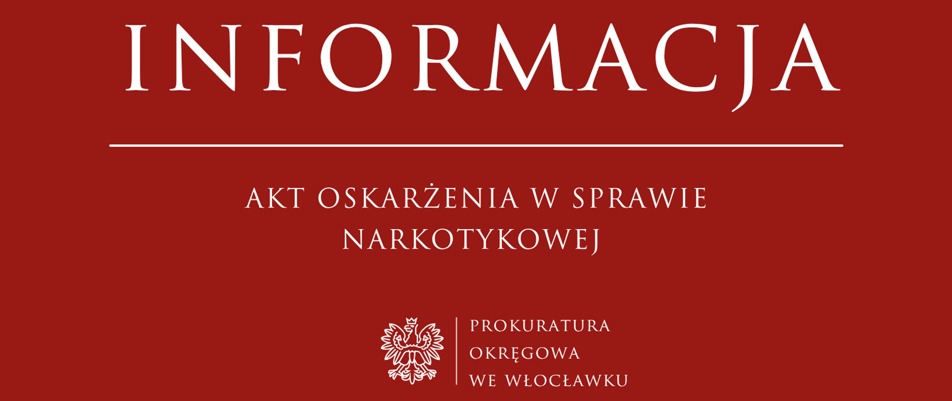 Komunikat Prokuratury Rejonowej w Rypinie