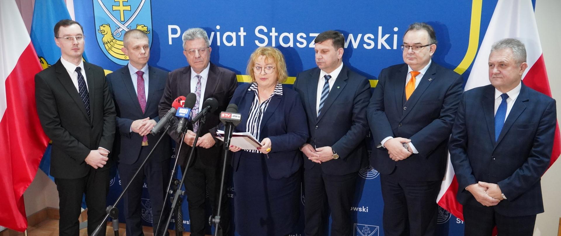 Spotkanie w Starostwie Powiatowym w Staszowie