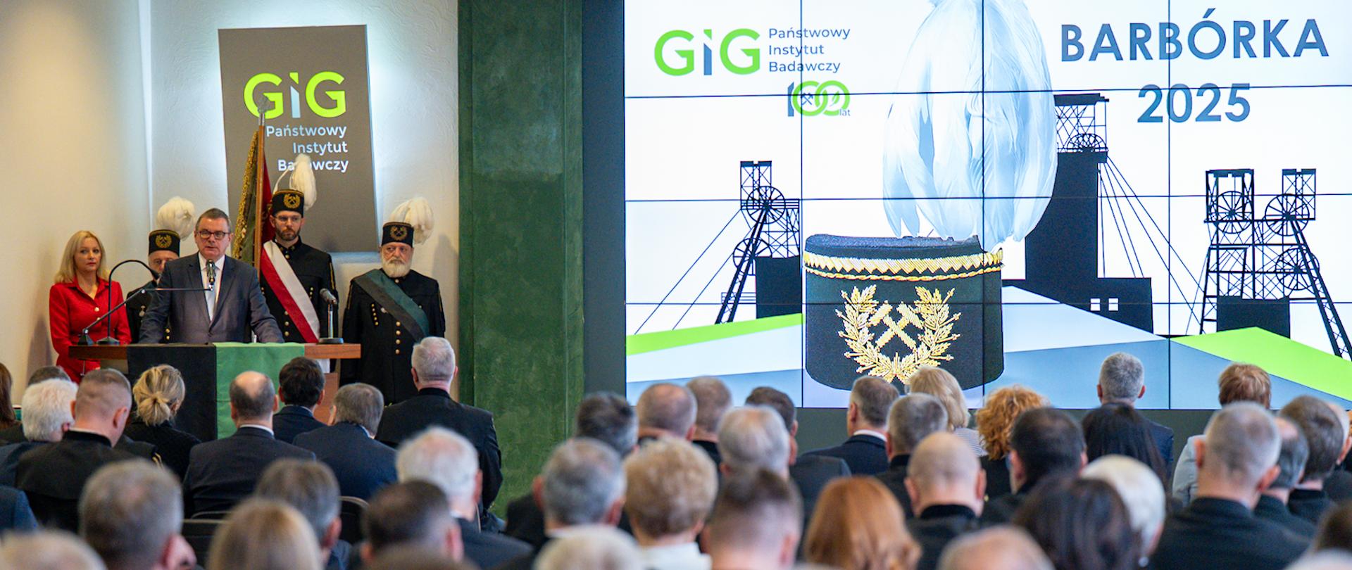 Uroczyste obchody Barbórki w Głównym Instytucie Górnictwa