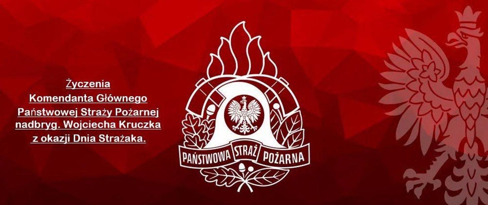 Życzenia komendanta głównego PSP