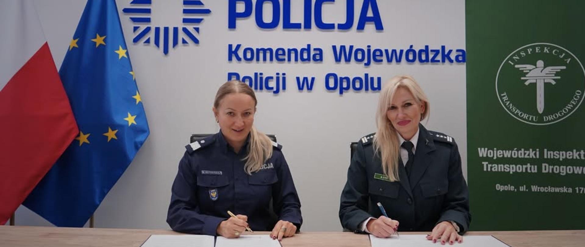 Opolski Wojewódzki Inspektor Transportu Drogowego wraz z Komendantem Wojewódzkim Policji w Opolu podpisali porozumienie o współpracy na rzecz poprawy bezpieczeństwa ruchu drogowego w regionie.