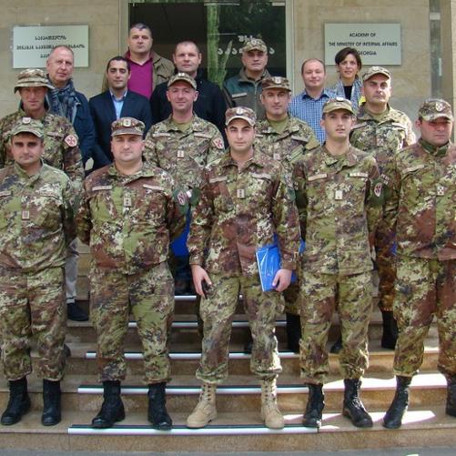 Szkolenia na rzecz budowania potencjału oraz wzmacniania instytucjonalnego Policji Granicznej Gruzji
