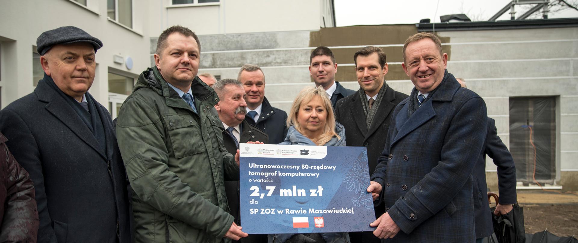 Nowoczesny tomograf komputerowy dla szpitala w Rawie Mazowieckiej