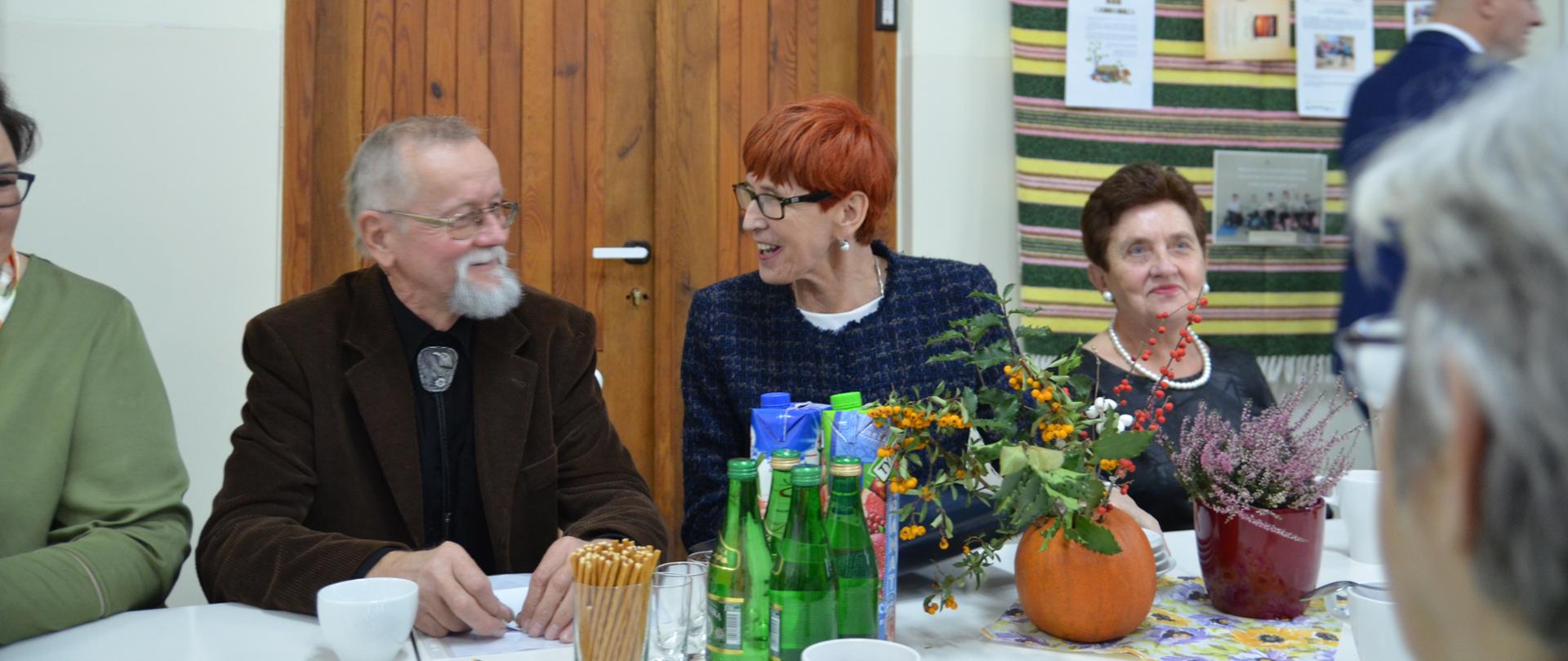 Spotkanie z seniorami z Woli Rębkowskiej.