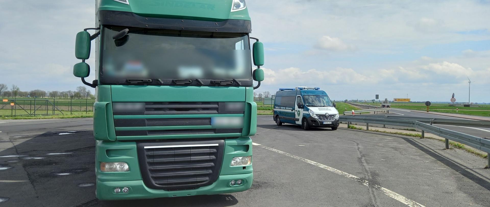 Nacisk pojedynczej osi napędowej został przekroczony o ponad dwadzieścia procent 