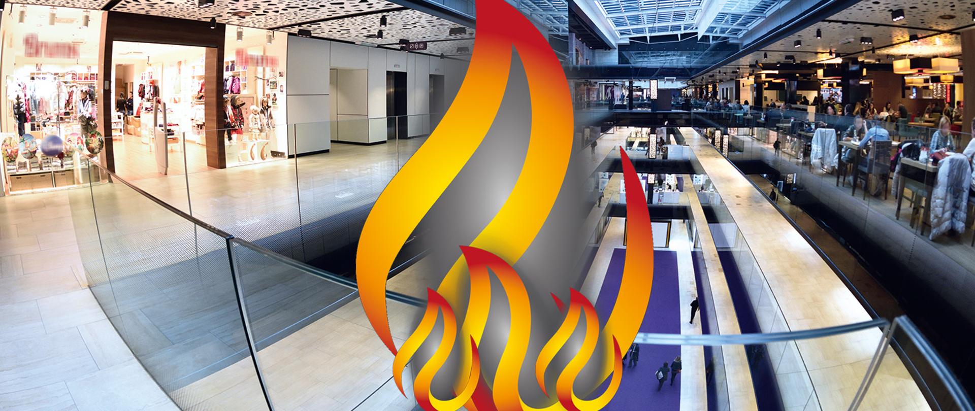 modern bright shopping mall indoor architecture