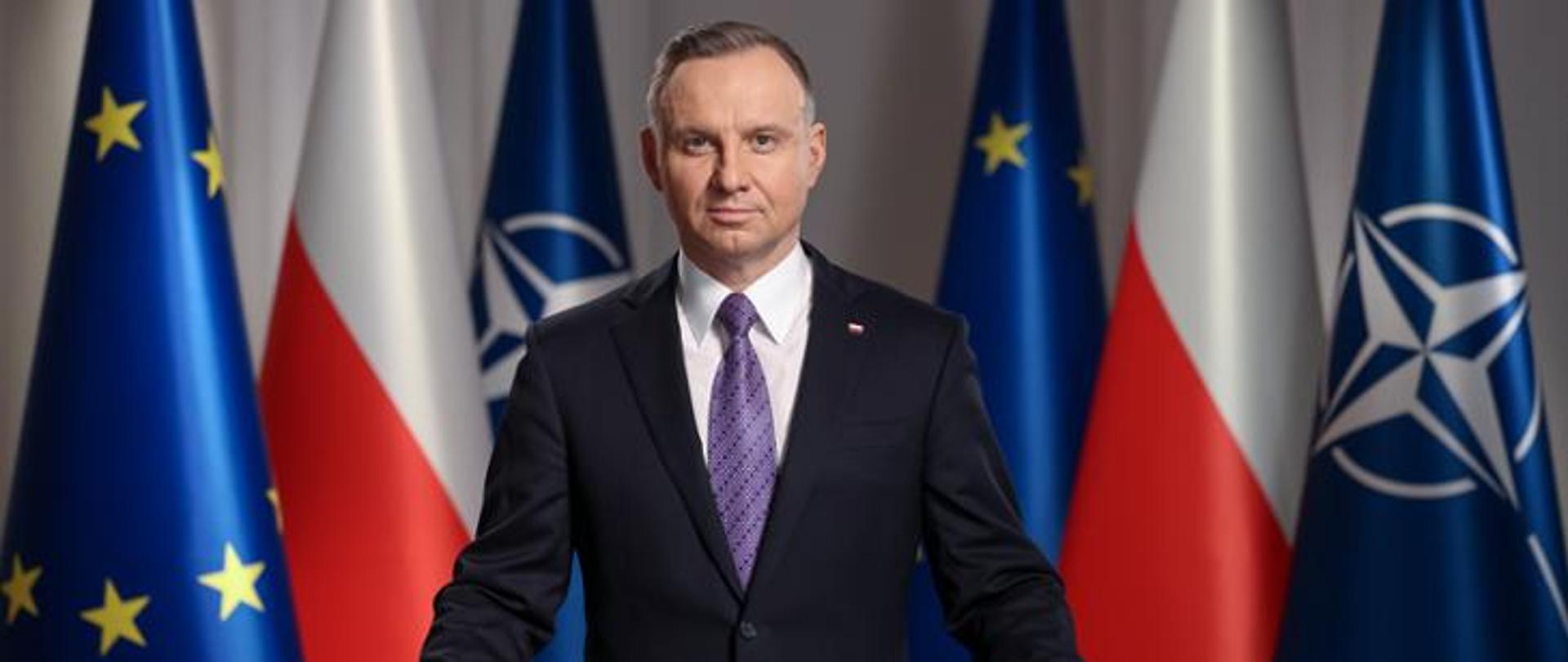 Discorso del Presidente della Repubblica di Polonia Andrzej Duda rivolto  alla comunità internazionale - Polonia in Italia - Portal Gov.pl