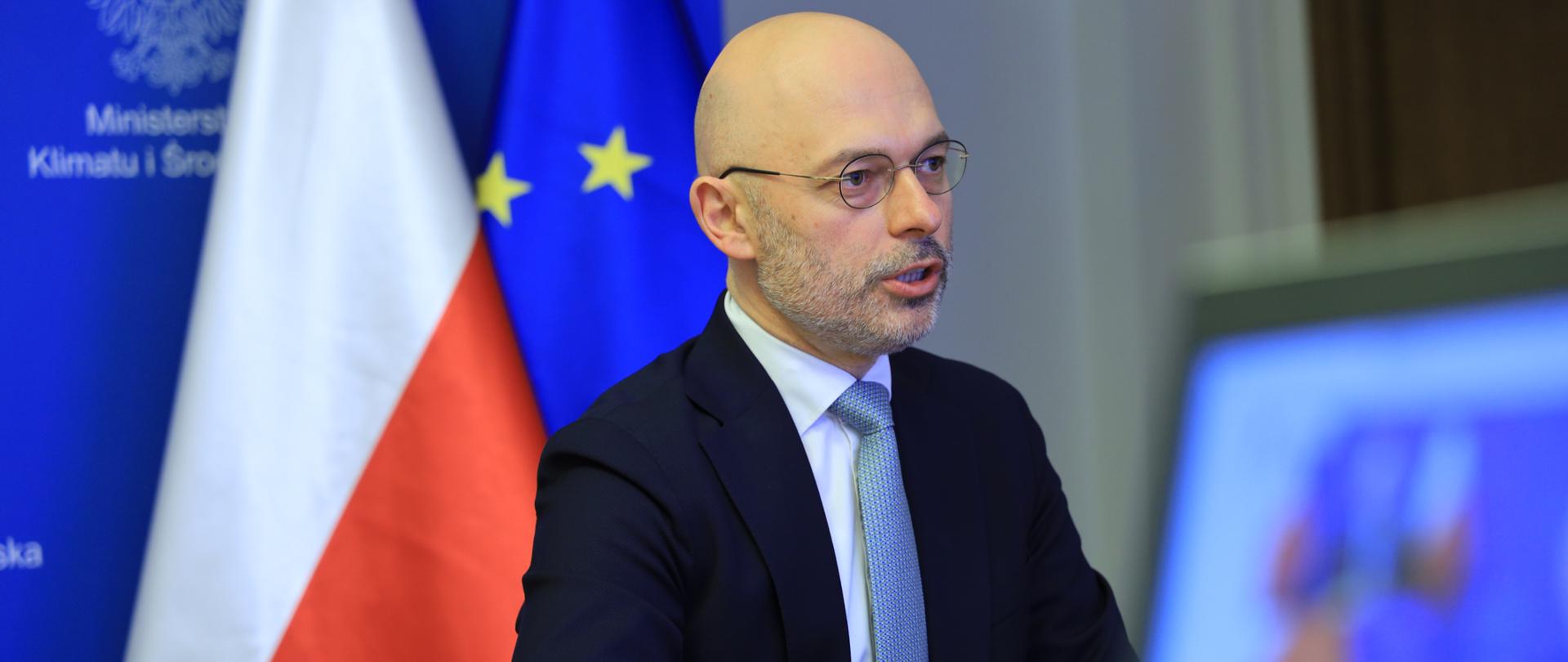 Minister klimatu i środowiska Michał Kurtyka